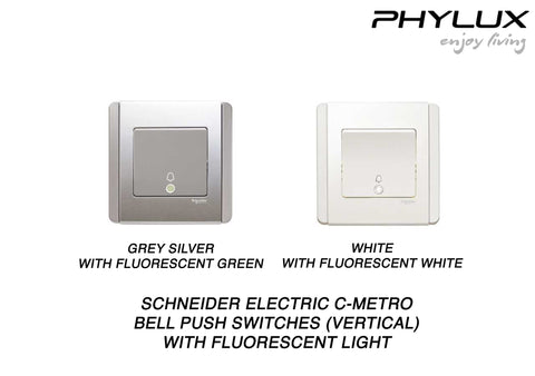 Schneider Electric - NEO (C-Metro) - Bell Push Switches (Vertical) - ebuy.com.sg