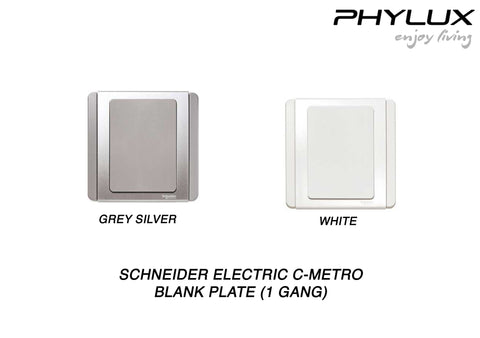 Schneider Electric - NEO (C-Metro) - Blank Plate (1-Gang / 2-Gang) - ebuy.com.sg