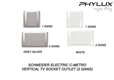 Schneider Electric - NEO (C-Metro) - Blank Plate (1-Gang / 2-Gang) - ebuy.com.sg