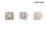 KDK - 15WHPC / 15WHPCT / 20WHCT VENTILATING FAN - ebuy.com.sg