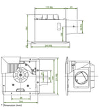 KDK - 17CUF / 24CUF VENTILATING FAN - ebuy.com.sg