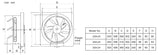 KDK - 20AUH / 25AUH / 30AUH VENTILATING FAN - ebuy.com.sg