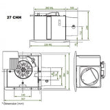 KDK - 27CHH VENTILATING FAN - ebuy.com.sg