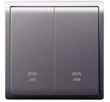 Schneider Electric - PIENO - Double Pole Switches with Neon Indicator (20A) - ebuy.com.sg