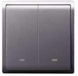 Schneider Electric - PIENO - 2 Way Switches with Fluorescent Locator (16AX) (10AX-4GANGS only) - ebuy.com.sg