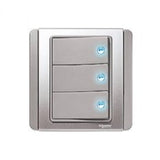 Schneider Electric - NEO (C-Metro) - Dolly Switches with Blue LED (Horizontal) - ebuy.com.sg