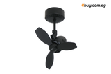 ELM - AIRCRAFT - WOODEN BLADE CEILING FAN - ebuy.com.sg