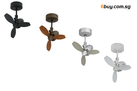 ELM - AIRCRAFT - WOODEN BLADE CEILING FAN - ebuy.com.sg