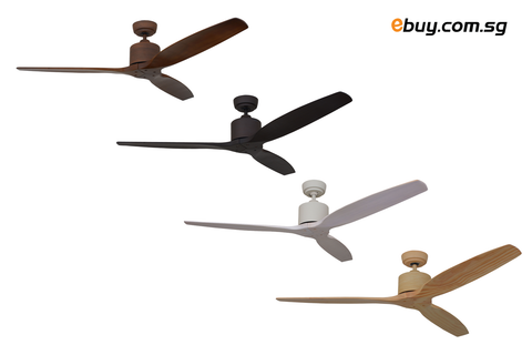 ELM - AirSprine - New Zealand PineWood Blade Ceiling Fan - ebuy.com.sg