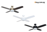 FTC - DCTW594 DC Ceiling Fan with LED Tri-Colour Light Kit (ABS Blades) - ebuy.com.sg