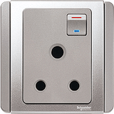 Schneider Electric - NEO (C-Metro) - Switched Socket Outlet with LED (15A / 3Pin) - ebuy.com.sg