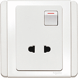 Schneider Electric - NEO (C-Metro) - 2 Pins Switched Socket Outlet (10A) - ebuy.com.sg