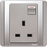 Schneider Electric - NEO (C-Metro) - 3 Pins Switched Socket Outlet (13A) - ebuy.com.sg