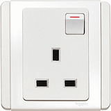 Schneider Electric - NEO (C-Metro) - 3 Pins Switched Socket Outlet (13A) - ebuy.com.sg