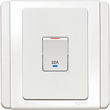 Schneider Electric - NEO (C-Metro) - Double Pole Rocker Switch with LED (32A) - ebuy.com.sg
