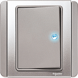 Schneider Electric - NEO (C-Metro) - Dolly Switches with Blue LED (Horizontal) - ebuy.com.sg