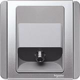 Schneider Electric - NEO (C-Metro) - F-Connecting TV Outlet (1 Gang) - ebuy.com.sg