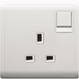 Schneider Electric - PIENO - Switched Socket (13A / 250V / 1GANG) - ebuy.com.sg