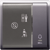 Schneider Electric - PIENO - Hotel Series: Bell Switch (10A) with Illuminated "Do Not Disturb", "Please Clean Up" & "Please Wait" Symbols - ebuy.com.sg