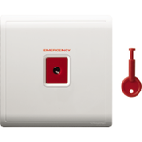 Schneider Electric - PIENO - Panic Button with Key Reset - ebuy.com.sg