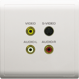 Schneider Electric - PIENO - RCA and S-Video Socket - ebuy.com.sg
