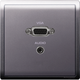 Schneider Electric - PIENO - VGA and Mini Audio Socket - ebuy.com.sg
