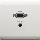 Schneider Electric - PIENO - VGA and Mini Audio Socket - ebuy.com.sg