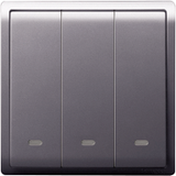 Schneider Electric - PIENO - 1 Way Switches with Fluorescent Locator (16AX) (10AX-4GANGS only) - ebuy.com.sg