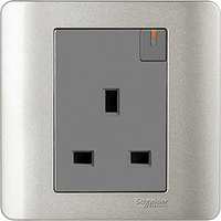 Schneider Electric - ZENcelo - Switched Socket with Ondicator (13A / 1 GANG) - ebuy.com.sg