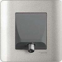 Schneider Electric - ZENcelo - CATV Socket (1GANG) - ebuy.com.sg