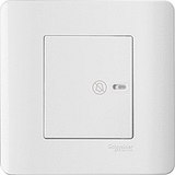 Schneider Electric - ZENcelo - Hotel Series: Full-Flat Switch with Illuminated "Do Not Disturb" Symbol (1GANG) - ebuy.com.sg