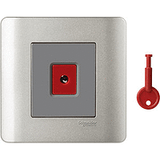 Schneider Electric - ZENcelo - Panic Button with Key Reset - ebuy.com.sg