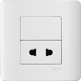 Schneider Electric - ZENcelo - 2 Pin Universal Socket (10A / 1GANG) - ebuy.com.sg