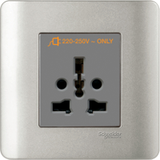 Schneider Electric - ZENcelo - Hotel Series: International Socket (16A/ 250V / 1GANG) - ebuy.com.sg