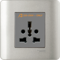 Schneider Electric - ZENcelo - Hotel Series: International Socket (16A/ 250V / 1GANG) - ebuy.com.sg