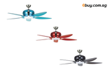 FCO - I-COLOR - ABS BLADE CEILING FAN - ebuy.com.sg