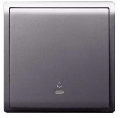 Schneider Electric - PIENO - Bell Press Switch with Fluorescent Locator (10A) - ebuy.com.sg
