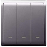Schneider Electric - PIENO - 1 Way Switches with Neon Indicator (16AX) (10AX-4-GANGS only) - ebuy.com.sg