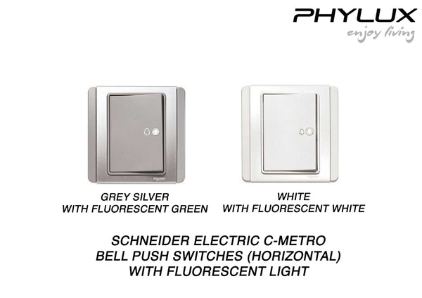 Schneider Electric - NEO (C-Metro) - Bell Push Switches (Horizontal) - ebuy.com.sg