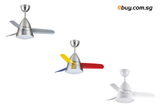 FCO - MINI BEE - ABS BLADE CEILING FAN with Built-In LED Light Kit - ebuy.com.sg