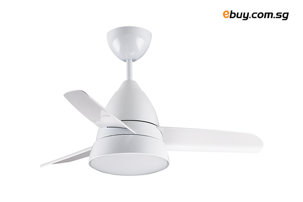 FCO - MINI BEE - ABS BLADE CEILING FAN with Built-In LED Light Kit - ebuy.com.sg