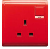Schneider Electric - PIENO - Switched Socket with Neon Indicator (13A / 250V / 1-Gang) - ebuy.com.sg