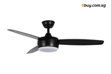 ROTATOIRE AC Fan with BUILT-IN LED LIGHT KIT - ebuy.com.sg