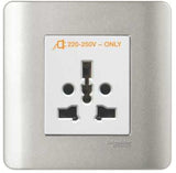Schneider Electric - ZENcelo - Hotel Series: International Socket (16A/ 250V / 1GANG) - ebuy.com.sg