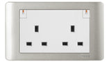 Schneider Electric - ZENcelo - Switched Socket with Ondicator (13A / 2GANGS) - ebuy.com.sg