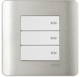 Schneider Electric - ZENcelo - Full-Flat Switch (2-way) (16AX / 20A / 3 GANGS) - ebuy.com.sg