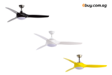 FCO - UFO - ABS BLADE AC CEILING FAN with BUILT-IN LED LIGHT KIT - ebuy.com.sg