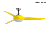 FCO - UFO - ABS BLADE AC CEILING FAN with BUILT-IN LED LIGHT KIT - ebuy.com.sg