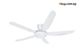 KDK - V60WK - DC Ceiling Fan with LED ILLUMINATION LAMP - ebuy.com.sg