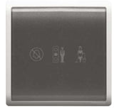 Schneider Electric - PIENO - Hotel Series: Illuminated Indicator (250V) "Privacy", "Please Clean Up" & "Please Wait" Symbols - ebuy.com.sg